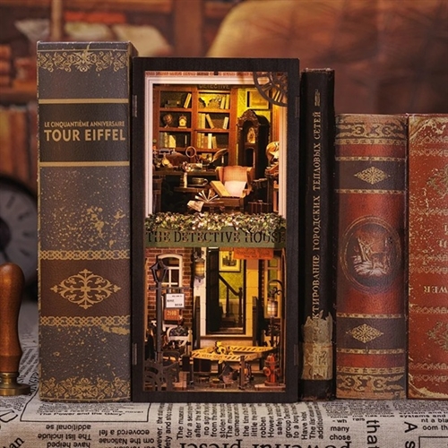 Book Nook - Rose Detective Agency - 3D Puslespil